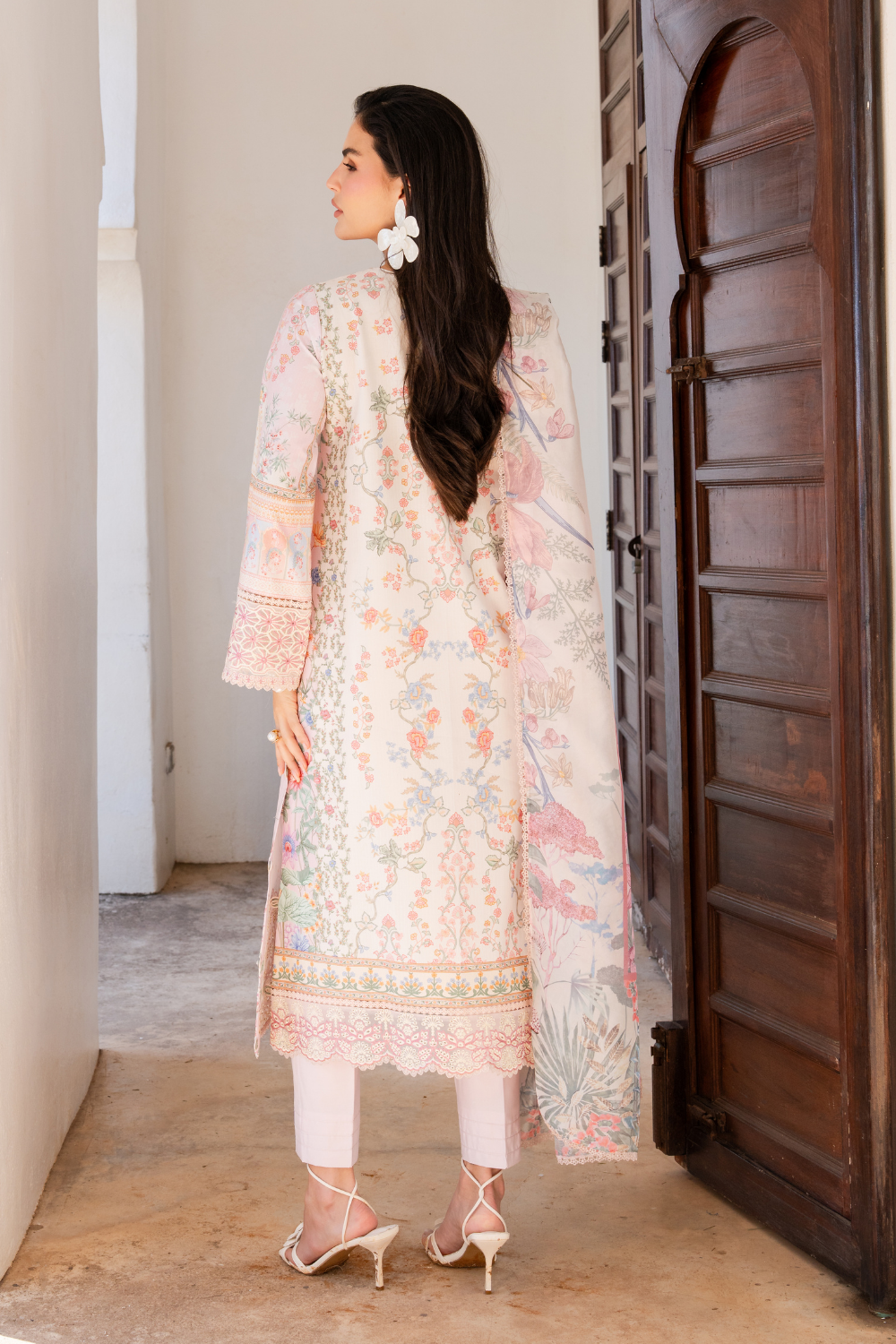 SERENE (AZ-04) Lawn Pakistani Summer Dresses - aabyaan - 4