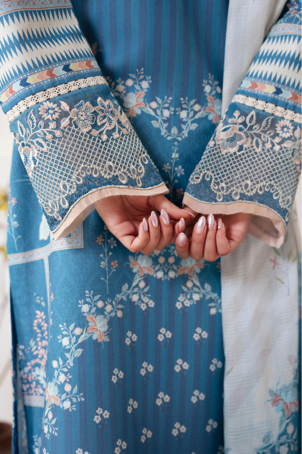 ESHAAL (AP-07) Lawn Pakistani Summer Dresses - AABYAAN - 5