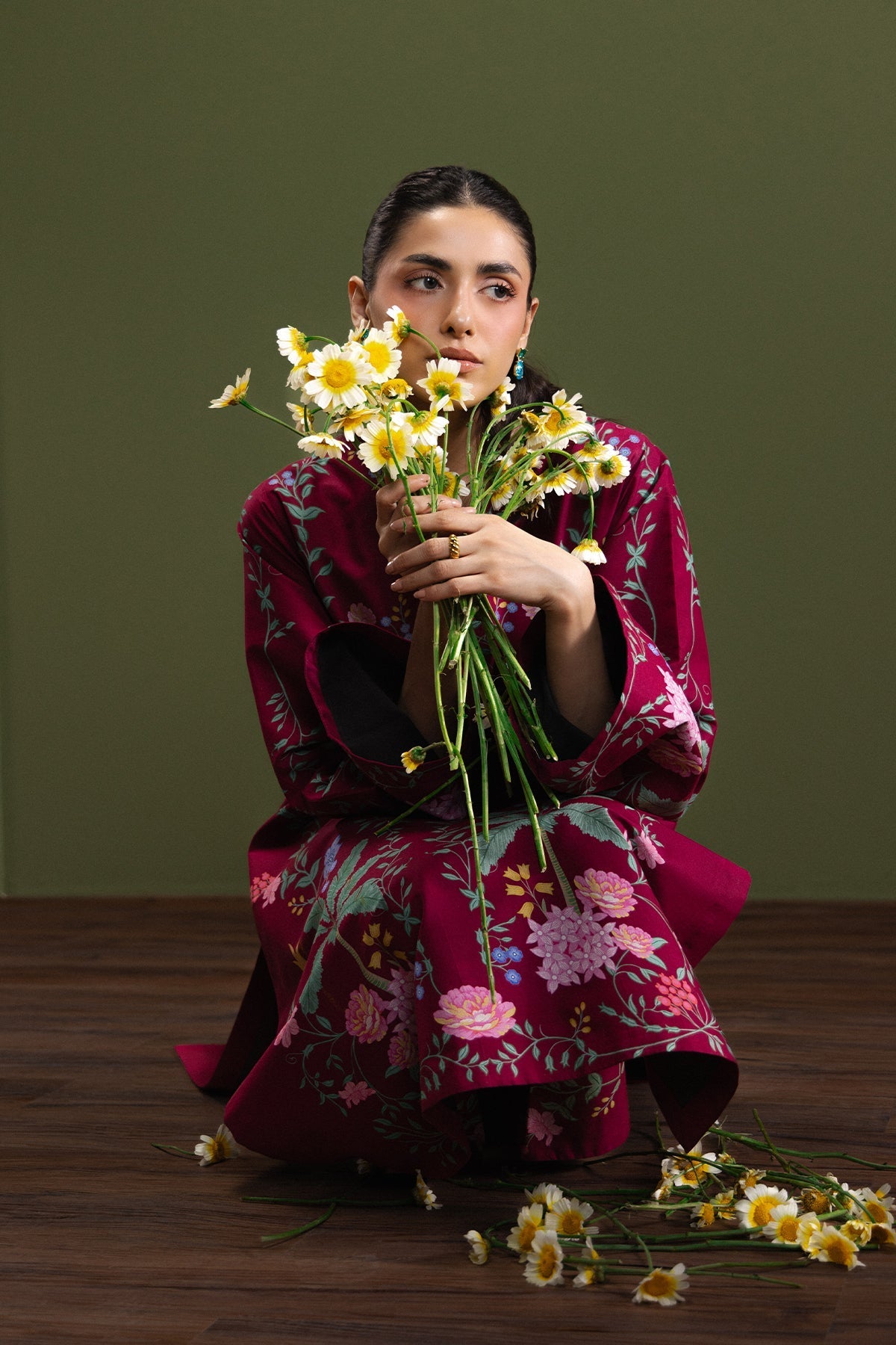 Bloom Babe Cambric Pakistani Summer Dresses - Afrozeh - 5