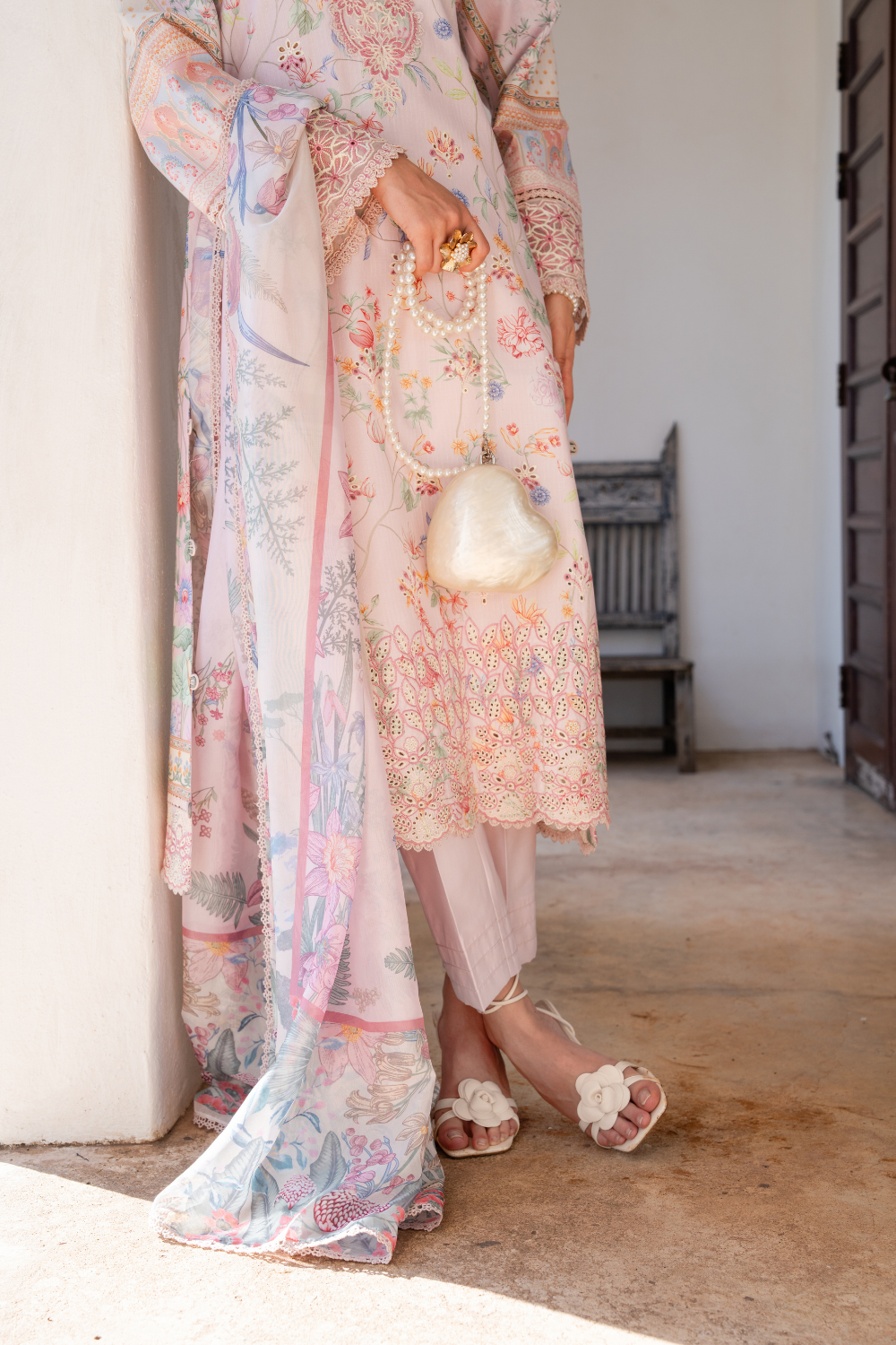 SERENE (AZ-04) Lawn Pakistani Summer Dresses - aabyaan - 5