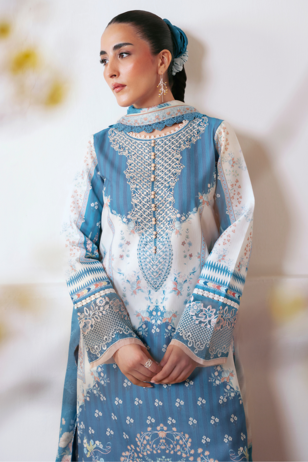 ESHAAL (AP-07) Lawn Pakistani Summer Dresses - AABYAAN - 3