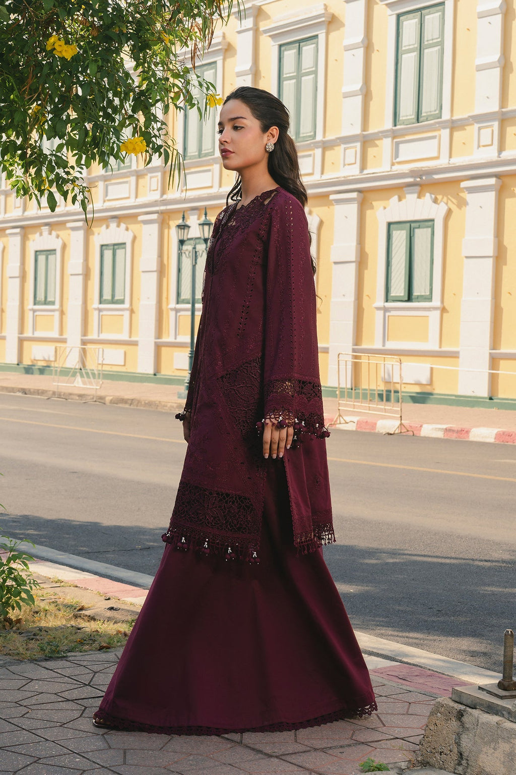 Haya Organza Pakistani Summer Dresses - Afrozeh - 4