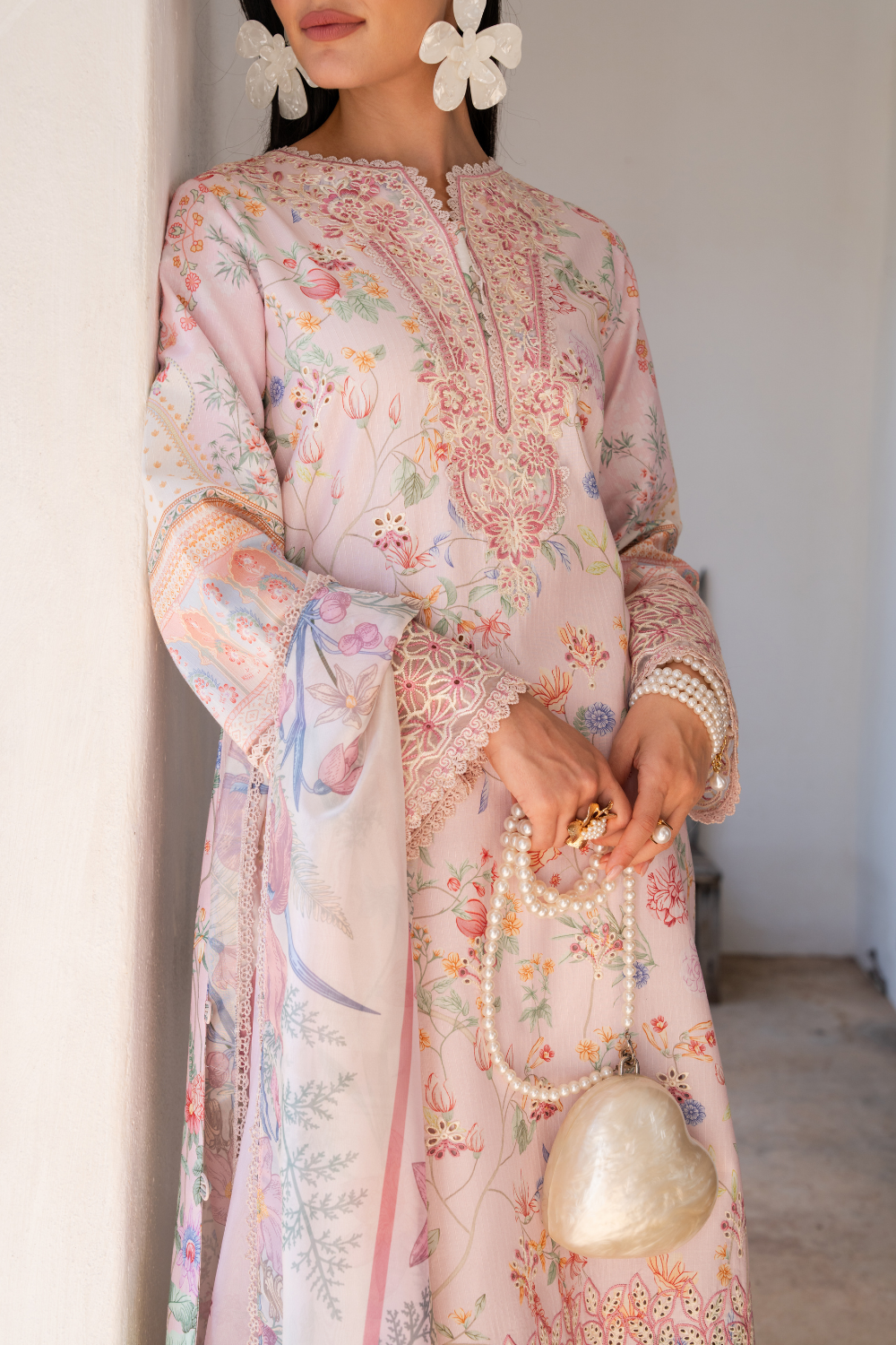 SERENE (AZ-04) Lawn Pakistani Summer Dresses - aabyaan - 3