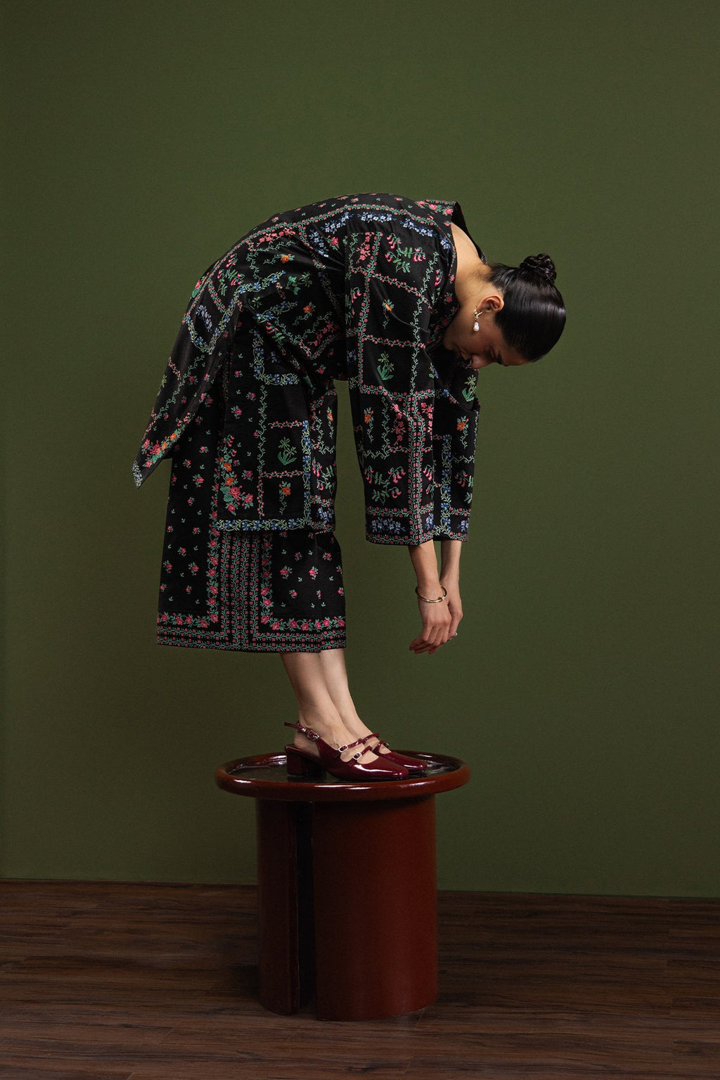 Day Dream Ink Cambric Pakistani Summer Dresses - Afrozeh - 5