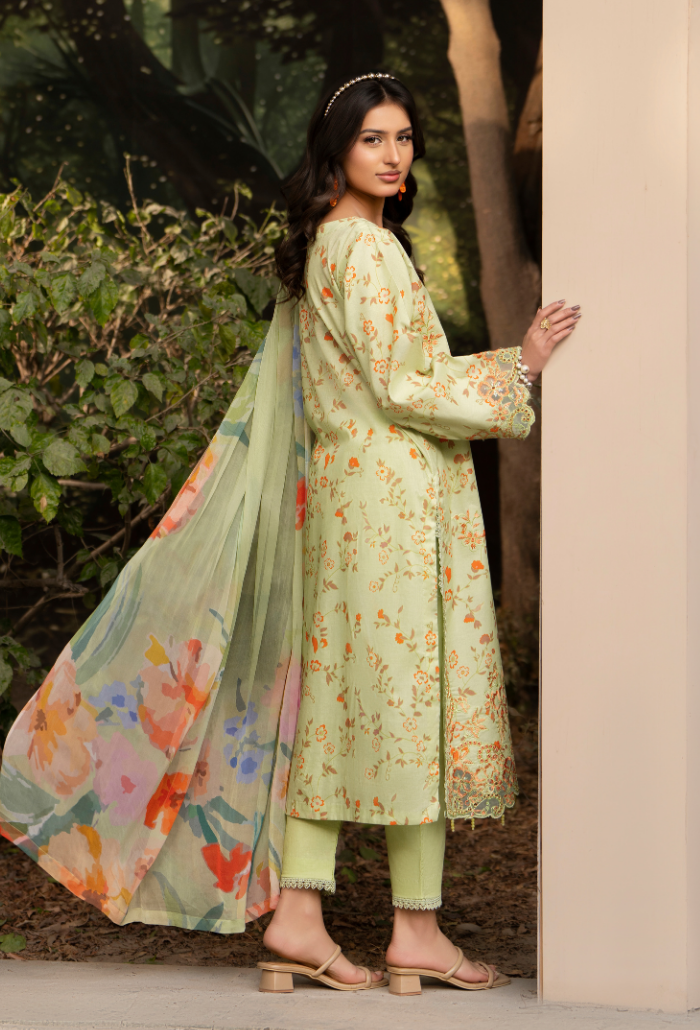 Gardenia'26 - D07 Chiffon Pakistani Summer Dresses - Humdum - 5