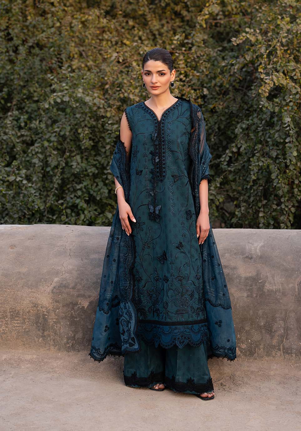 ZQL0014 Embroidered Pakistani Dress