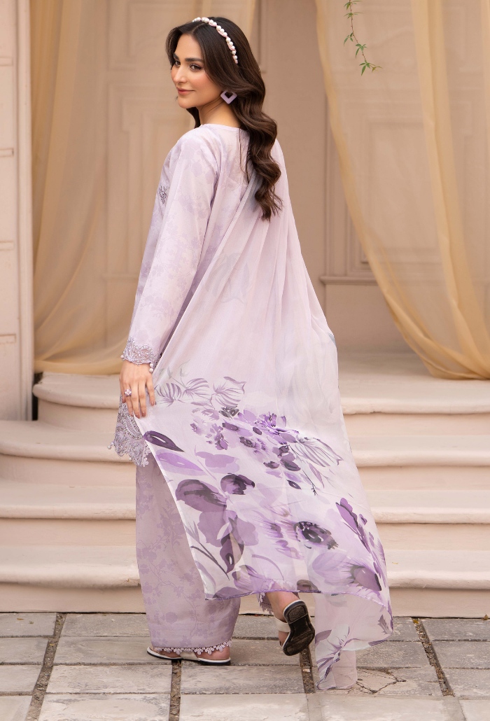Summer Breeze - D05 Chiffon Pakistani Summer Dresses - Humdum - 2