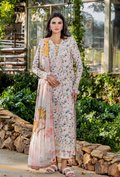 Scenery - Printkari D10 Chiffon Pakistani Summer Dresses - Humdum - 1