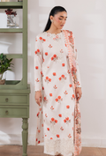 Summer Breeze'3 - D06 Organza Pakistani Summer Dresses - Humdum - 1