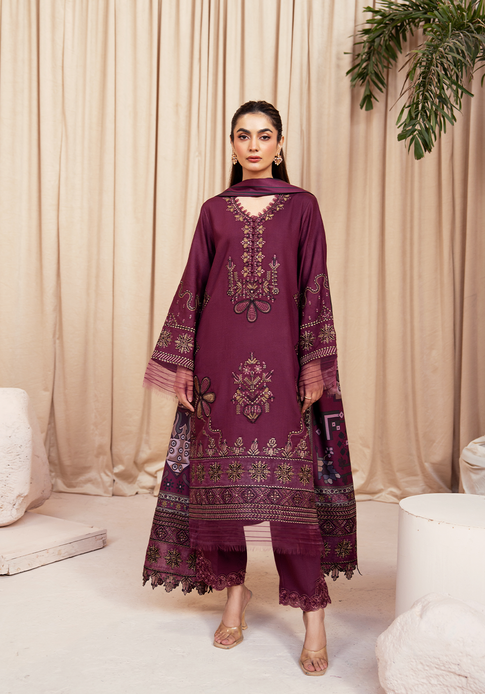 PLUM REVERI Pakistani Formal Dresses Collection