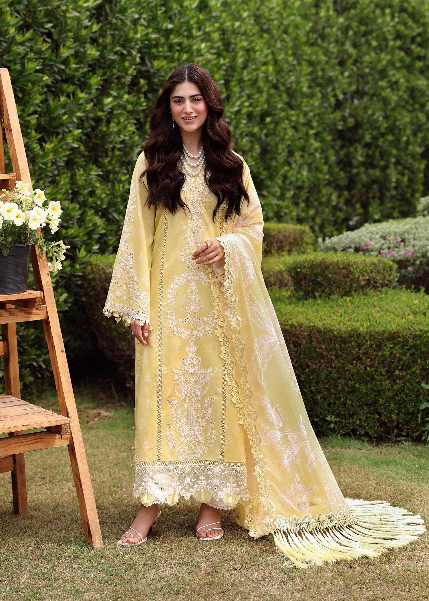 Sunlit Trail Pakistani Designer Dress