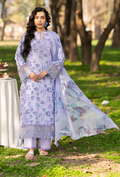 Eden Garden Chapter 3 - D09 Chiffon Pakistani Summer Dresses - Humdum - 1