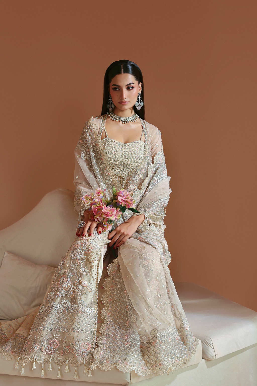 AMARANTH Embroidered Pakistani Dress