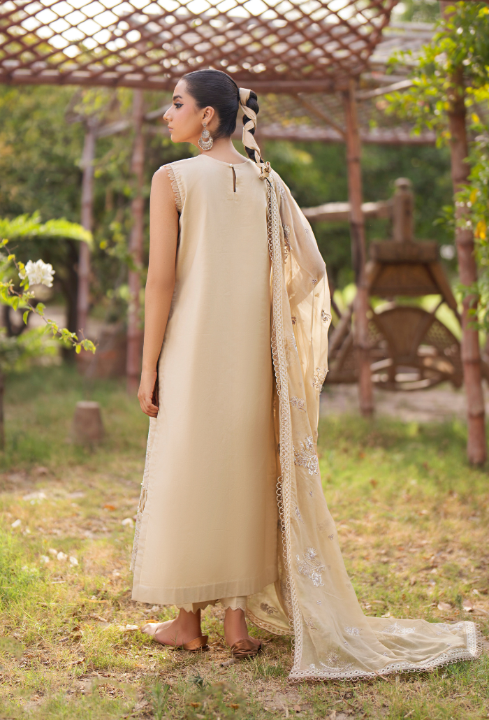 Selin - D08 Chiffon Pakistani Summer Dresses - Humdum - 2