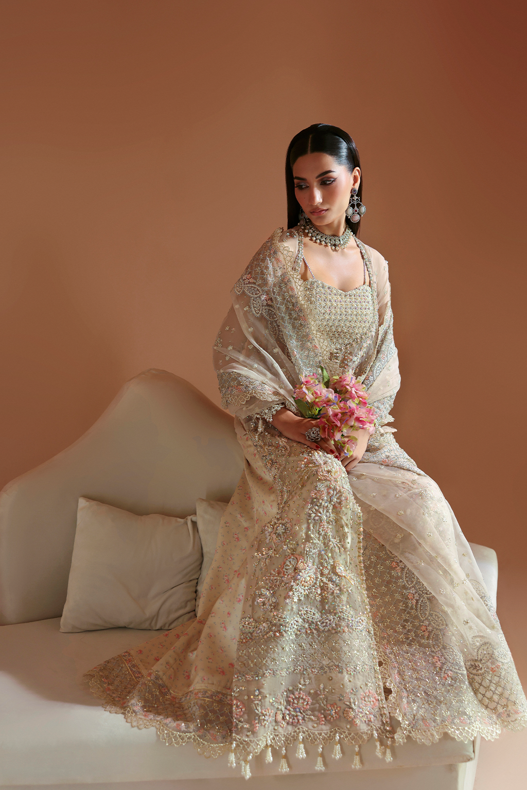 AMARANTH Embroidered Pakistani Dress