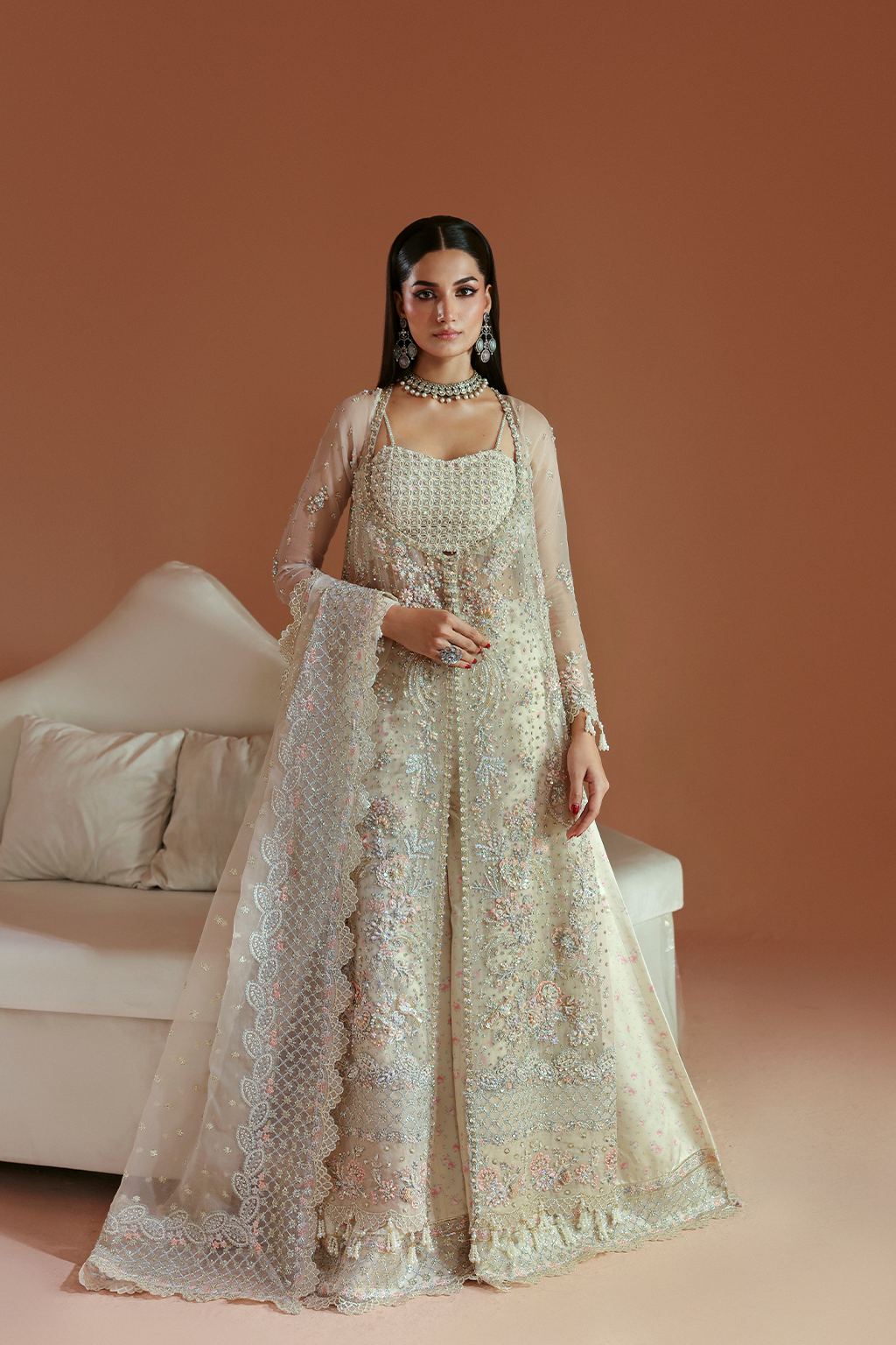 AMARANTH Embroidered Pakistani Dress