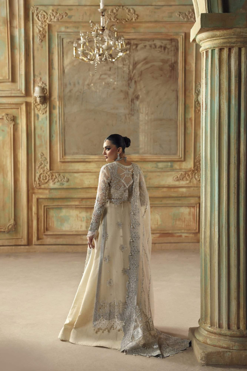 Muse Raw Silk Pakistani Formal Dresses - Zyra - 2