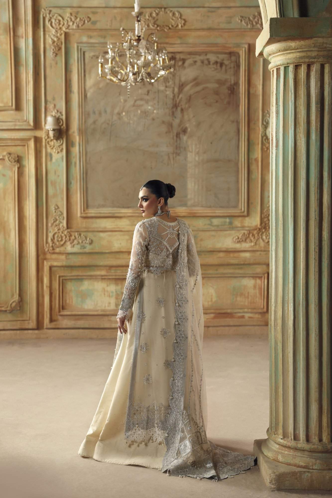 Muse Raw Silk Pakistani Formal Dresses - Zyra - 2