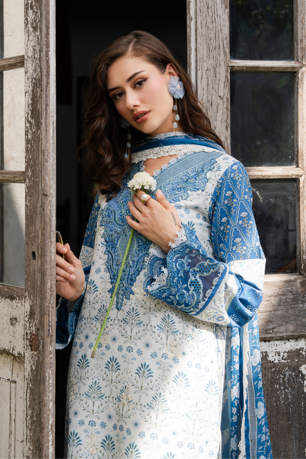 EVARA (AZ-05) Lawn Pakistani Summer Dresses - aabyaan - 3