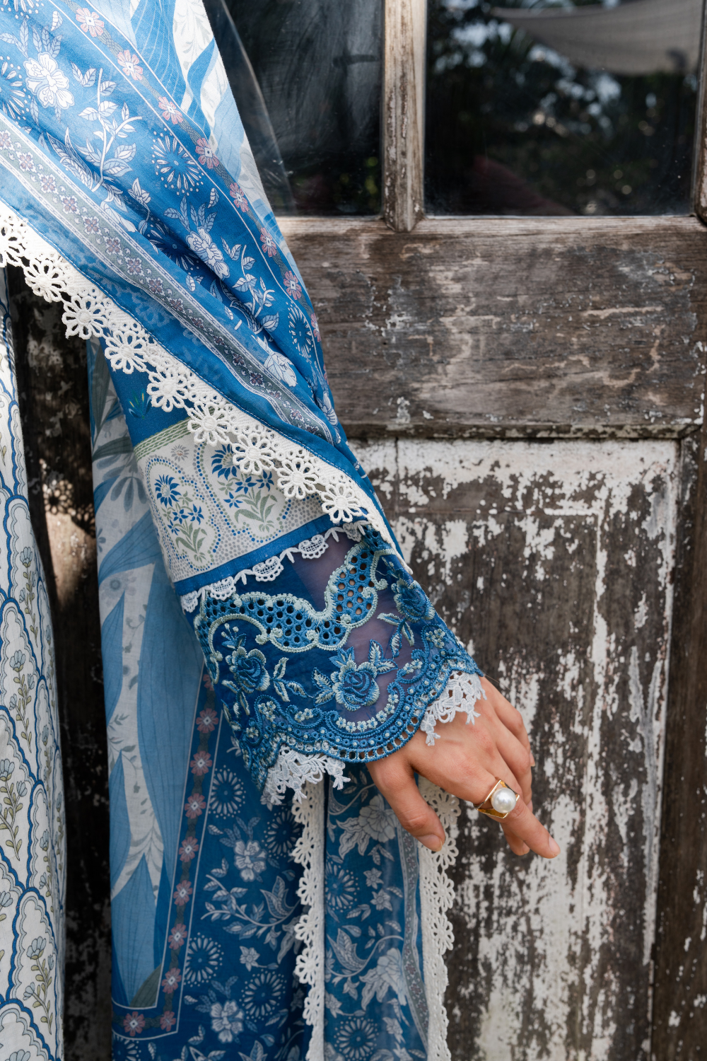 EVARA (AZ-05) Lawn Pakistani Summer Dresses - aabyaan - 5