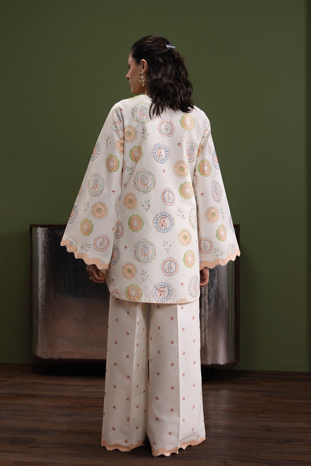Ivory Era Cambric Pakistani Summer Dresses - Afrozeh - 5
