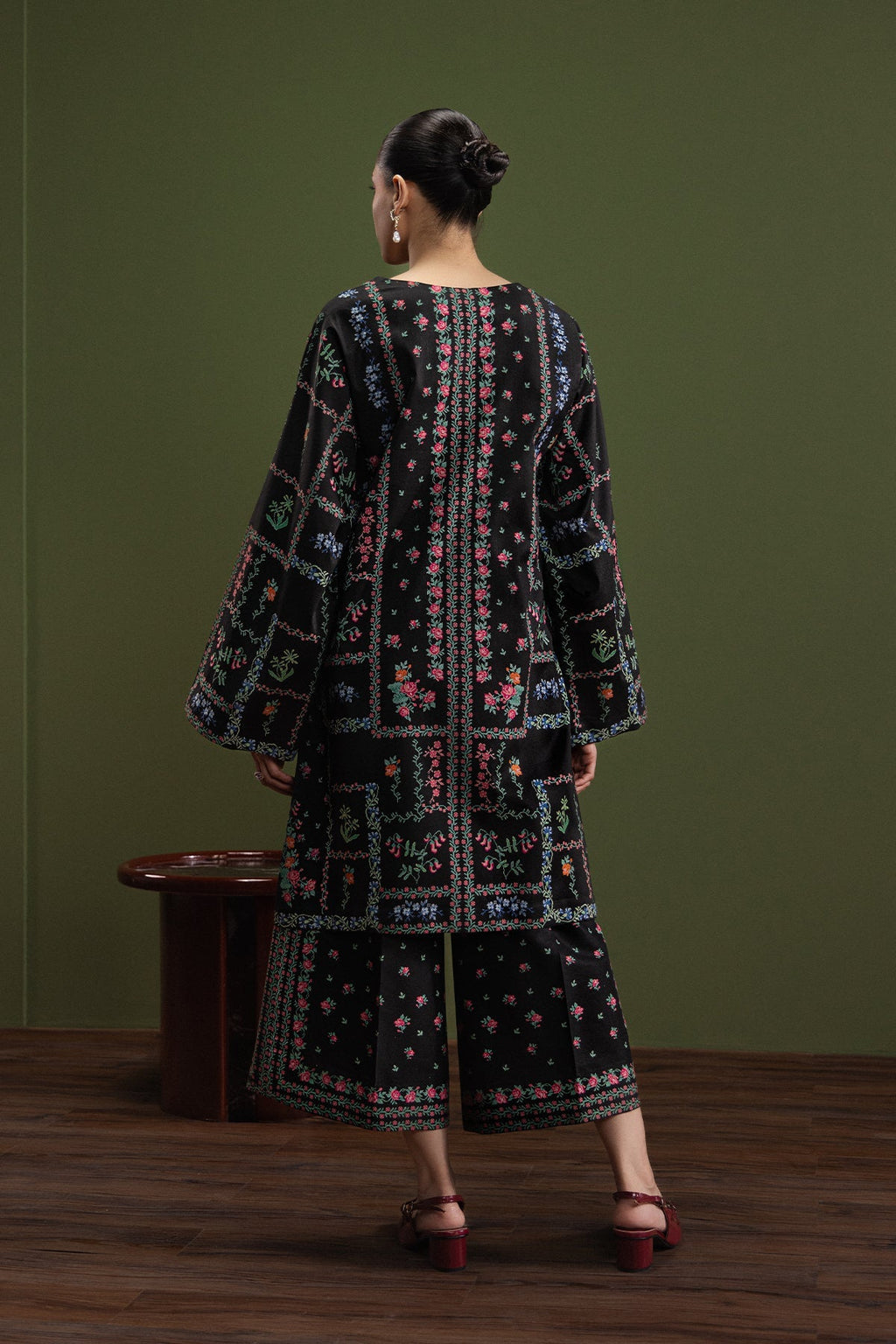 Day Dream Ink Cambric Pakistani Summer Dresses - Afrozeh - 2