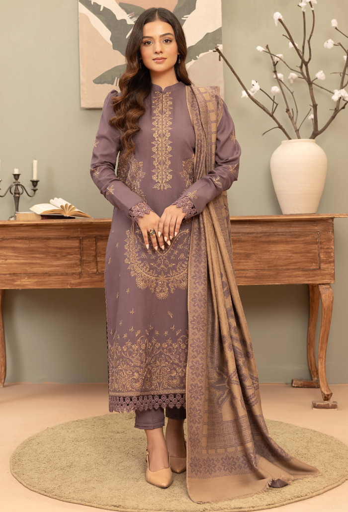 Carvan-D09 Premium Fabric Pakistani Winter Dresses - Humdum - 1