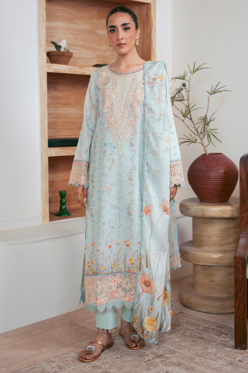 RIHANA (AP-05) Lawn Pakistani Summer Dresses - AABYAAN - 1