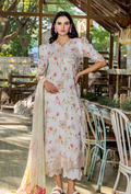 Scenery - Printkari D05 Chiffon Pakistani Summer Dresses - Humdum - 1
