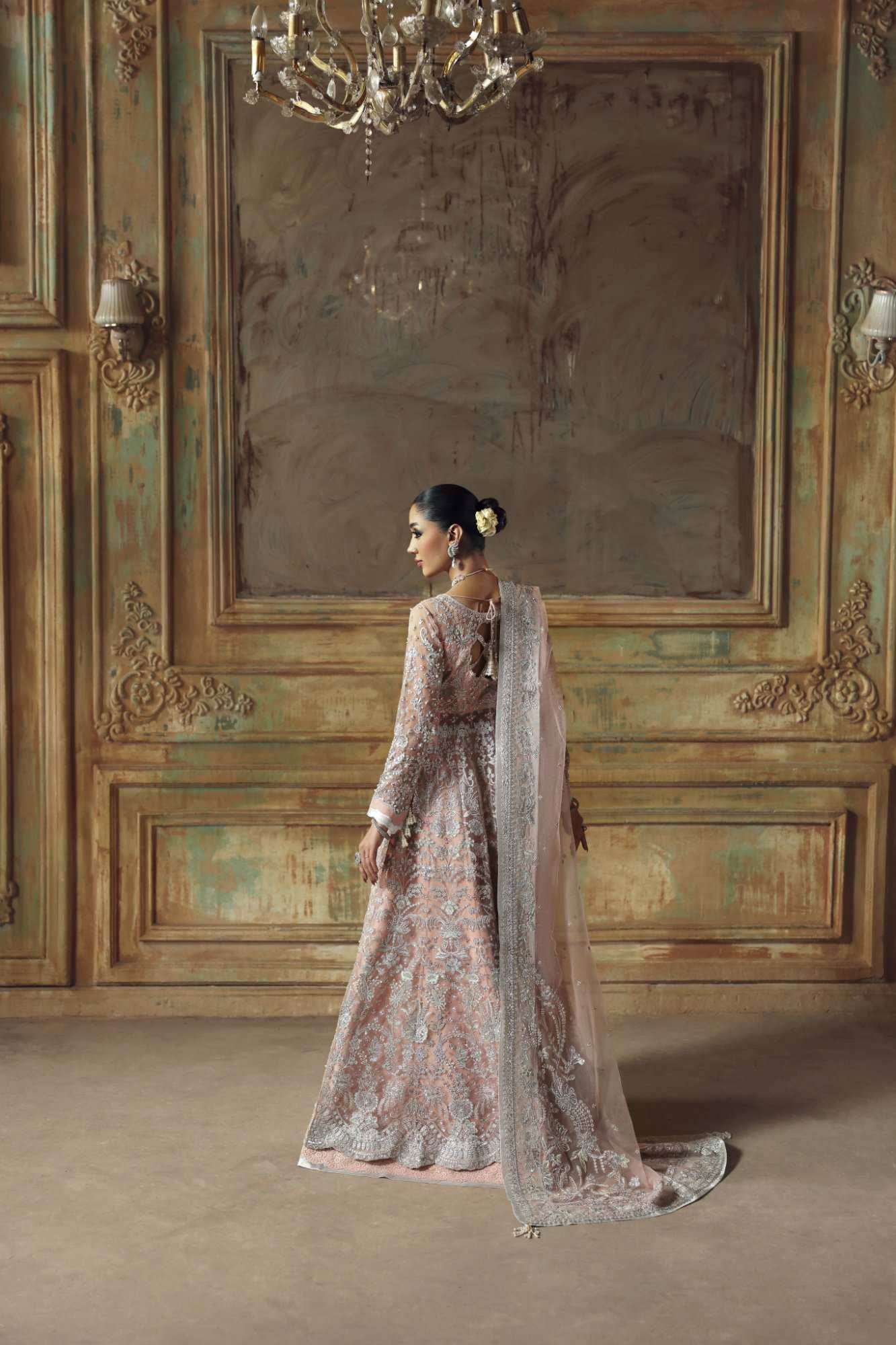 Glamarous Raw Silk Pakistani Formal Dresses - Zyra - 2