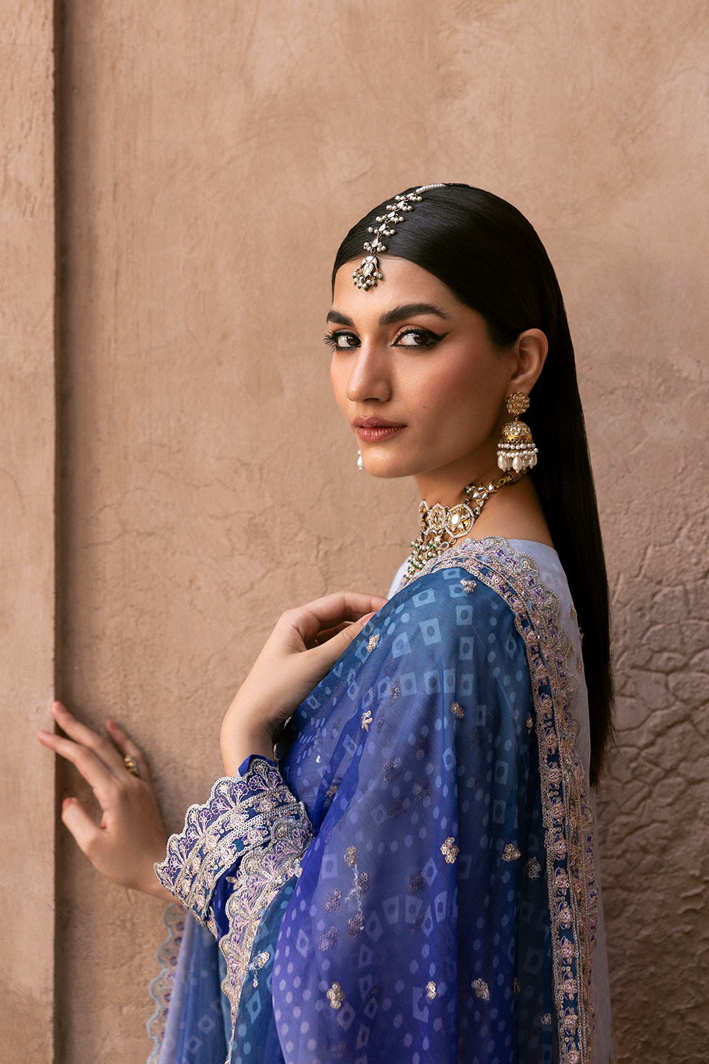 AUREVIA Embroidered Pakistani Dress