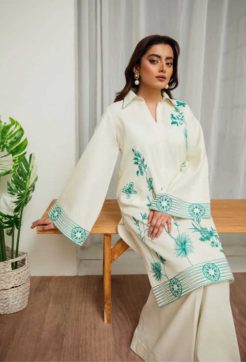 Ayra - D02 Lawn Pakistani Summer Dresses - Humdum - 2