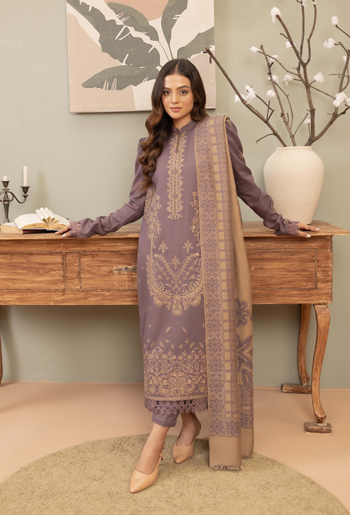 Carvan-D09 Premium Fabric Pakistani Winter Dresses - Humdum - 2