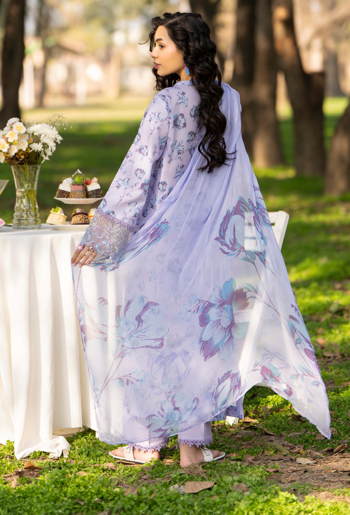 Eden Garden Chapter 3 - D09 Chiffon Pakistani Summer Dresses - Humdum - 2