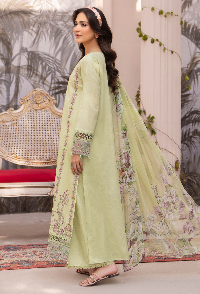 Summer Breeze - D04 Chiffon Pakistani Summer Dresses - Humdum - 2