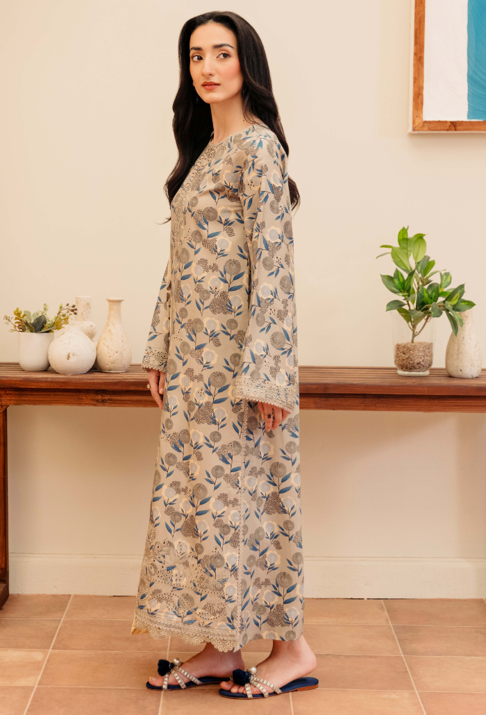MIRAL - D04 Chiffon Pakistani Winter Dresses - Humdum - 3
