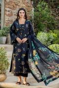 Scenery - Printkari D03 Chiffon Pakistani Summer Dresses - Humdum - 1