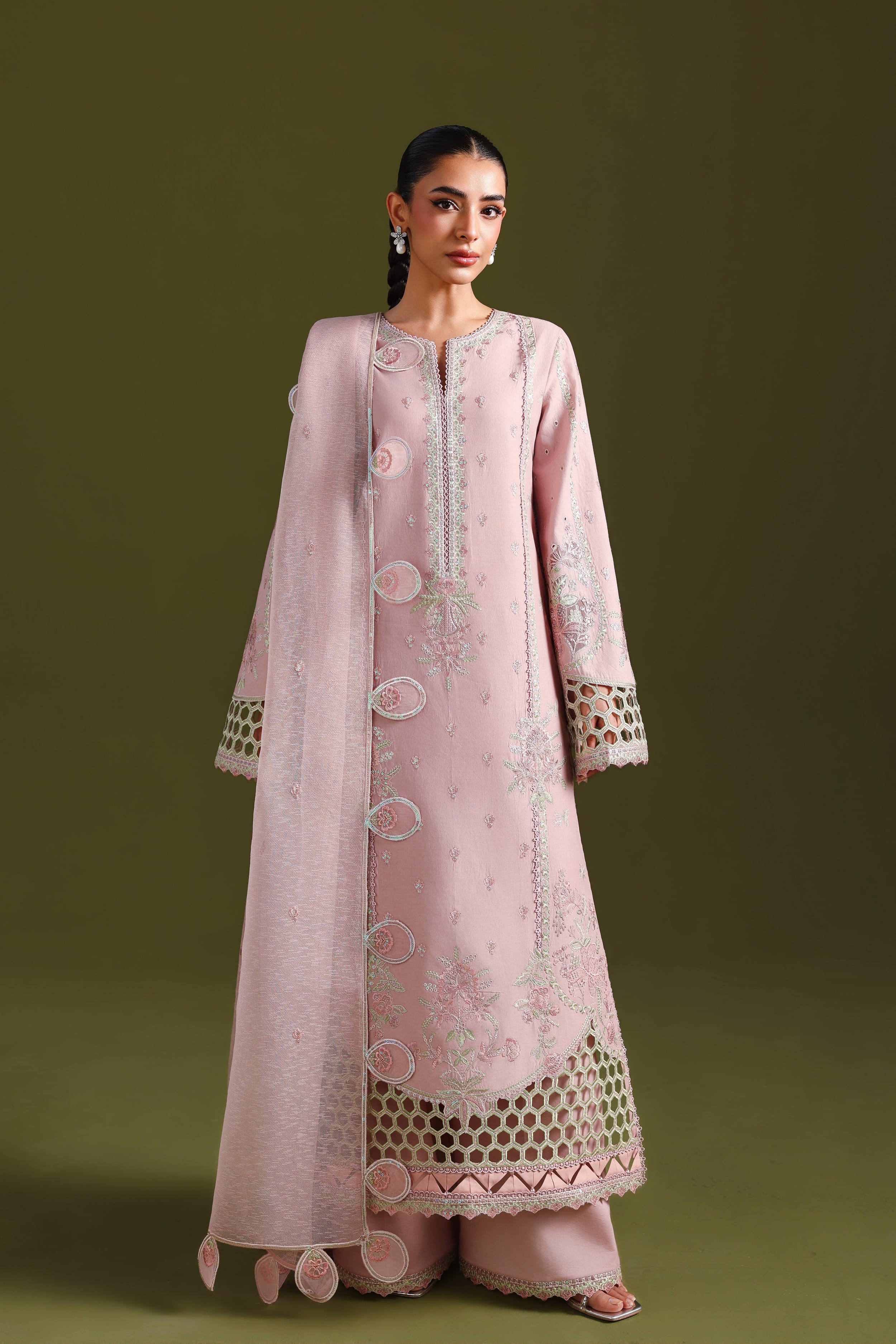 Mehrin Embroidered Pakistani Dress