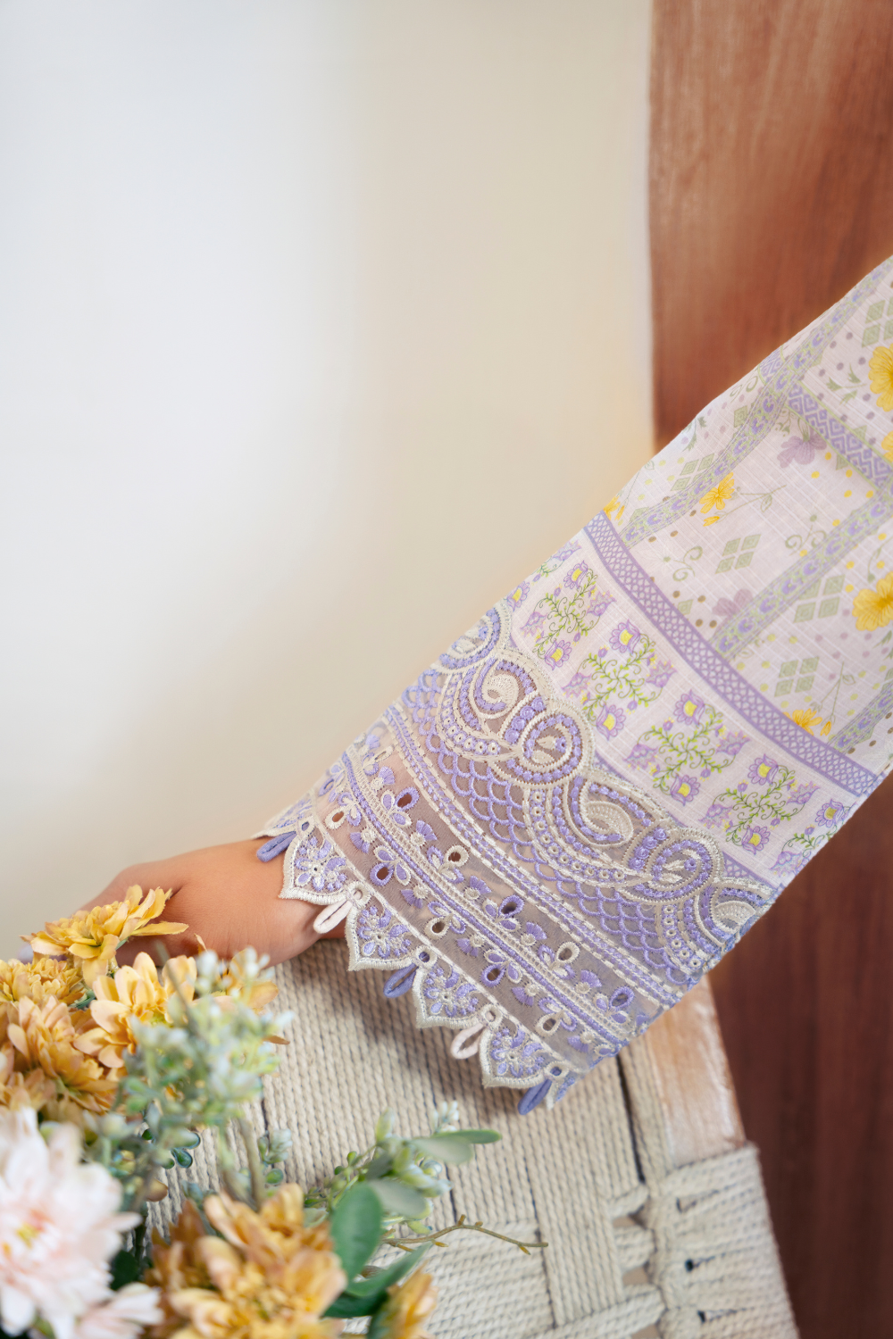 FALAK (AP-04) Lawn Pakistani Summer Dresses - AABYAAN - 5