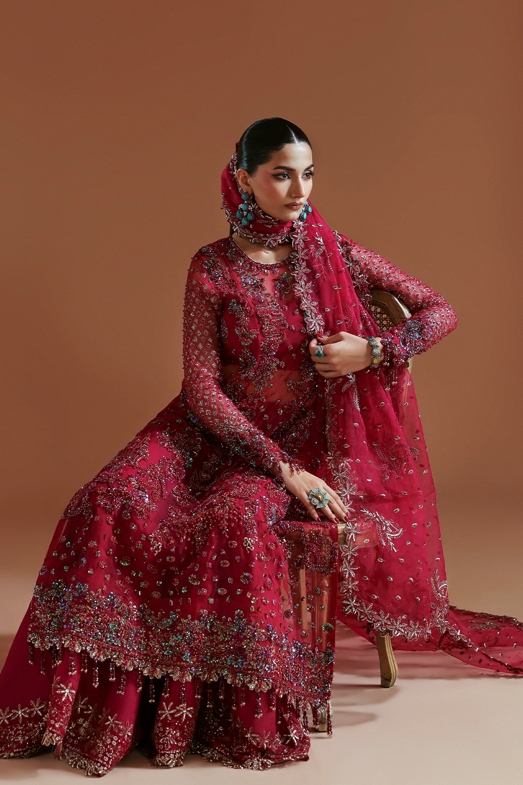 MARISOL Embroidered Pakistani Dress