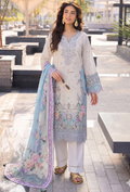 Saira Bano - D02 Lawn Pakistani Summer Dresses - Humdum - 1