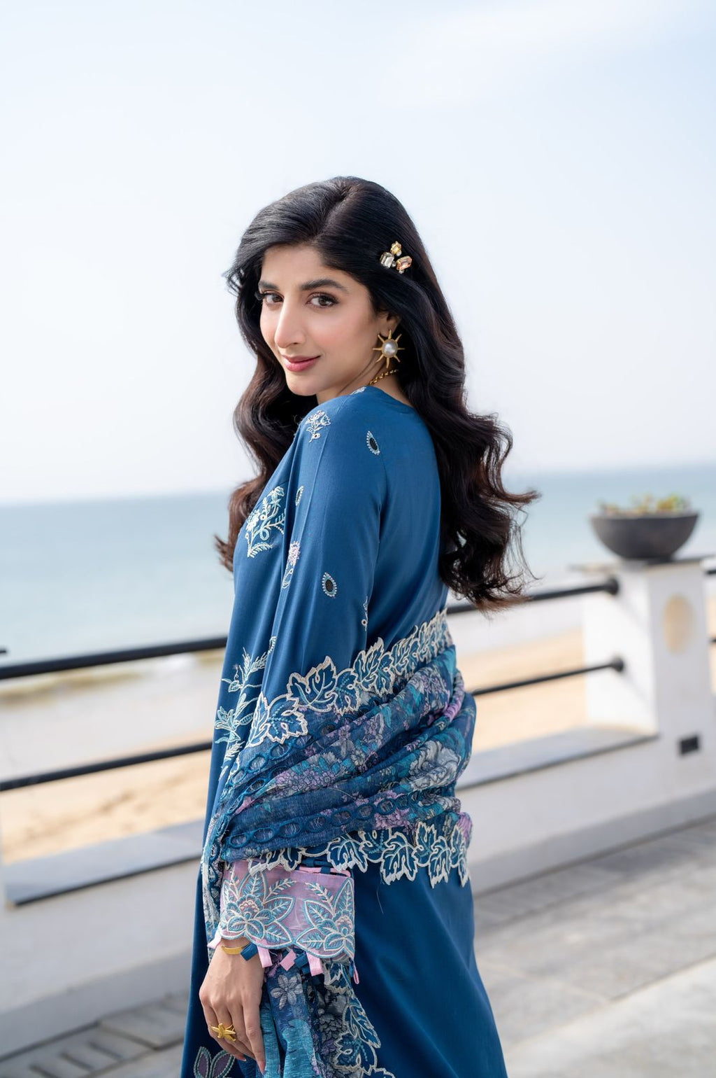 AZURA (AS-03) Jacquard Pakistani Summer Dresses - aabyaan - 2