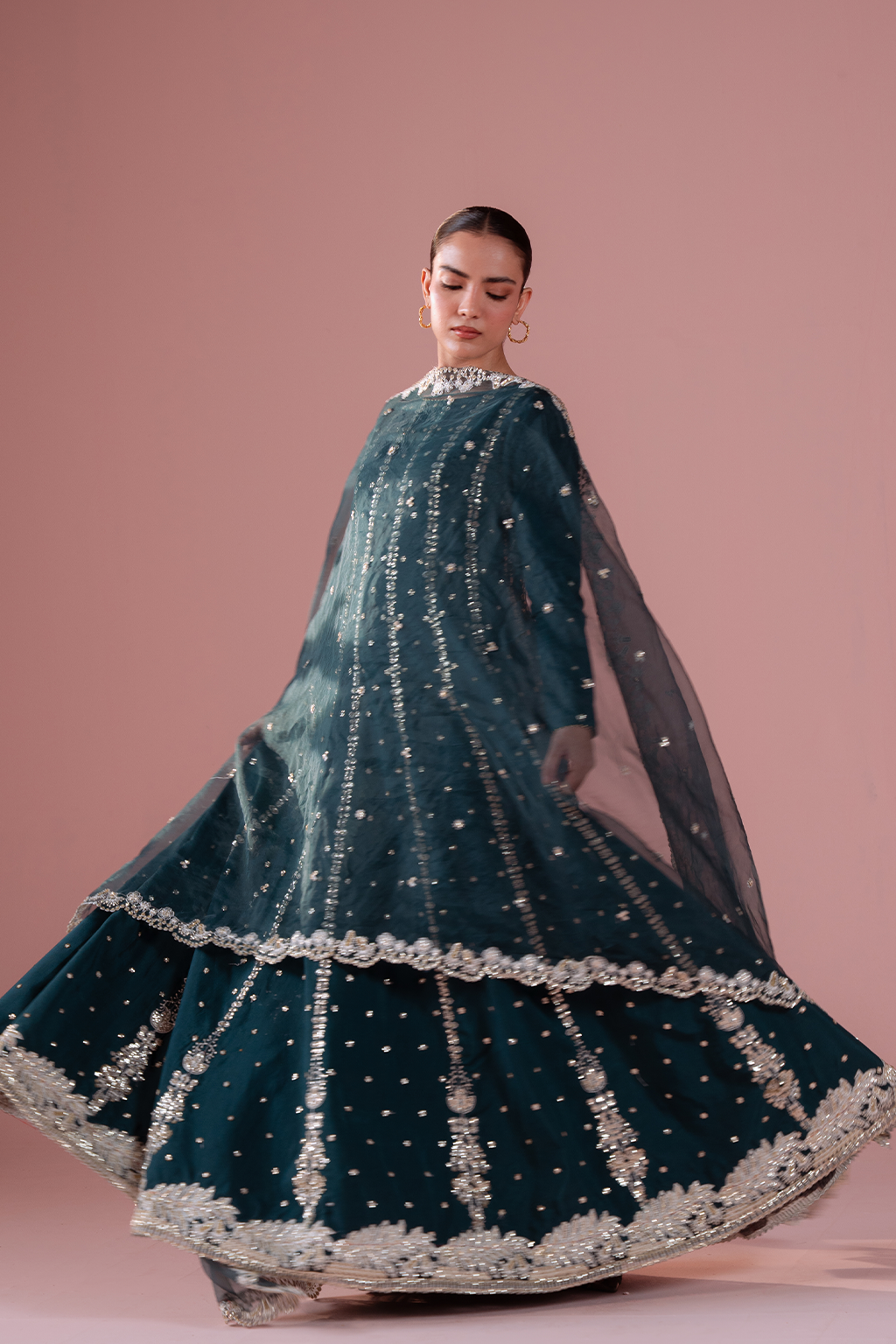 AYZEL Embroidered Pakistani Dress