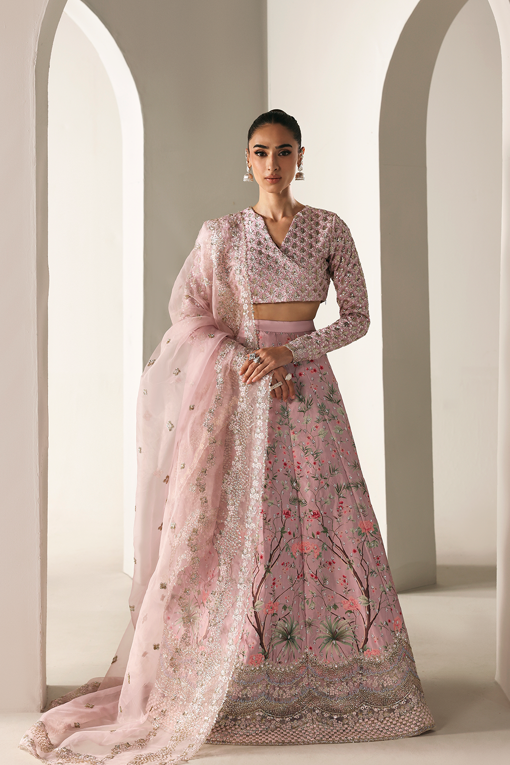 PETAL SOFT Pakistani Designer Dress