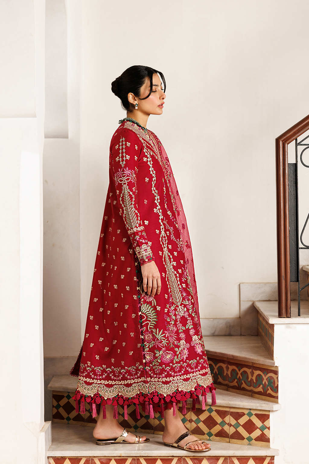 GARDENIA GLOW Pakistani Designer Dress
