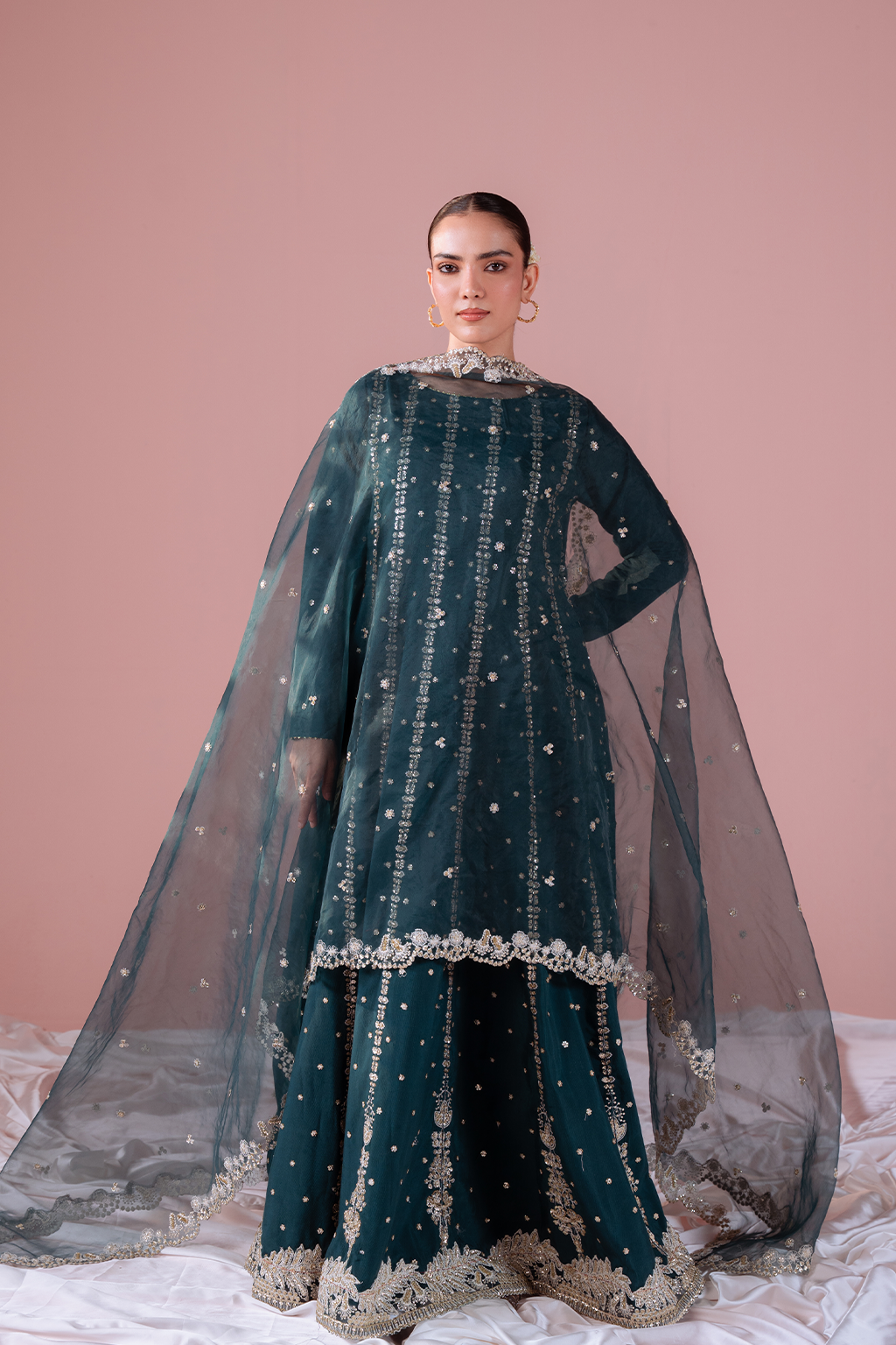 AYZEL Embroidered Pakistani Dress