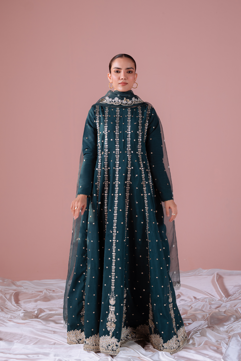 AYZEL Embroidered Pakistani Dress