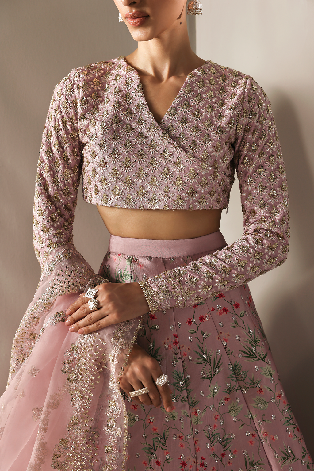 PETAL SOFT Pakistani Designer Dress