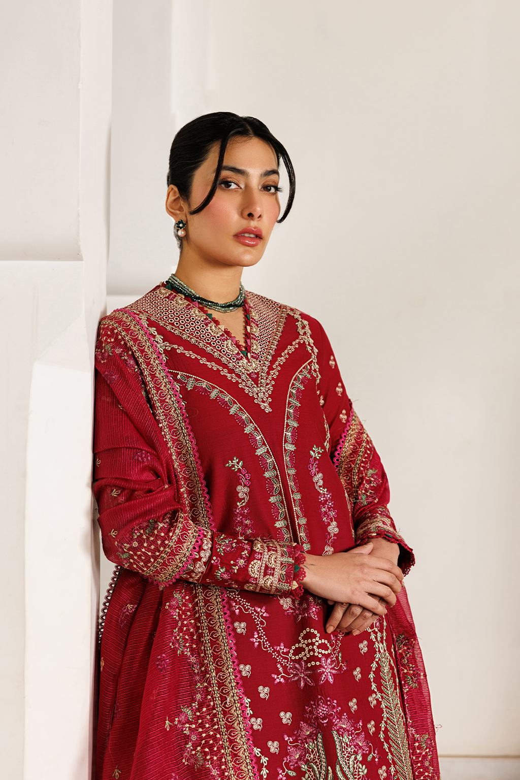 GARDENIA GLOW Pakistani Designer Dress