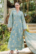 Scenery - Printkari D04 Chiffon Pakistani Summer Dresses - Humdum - 1